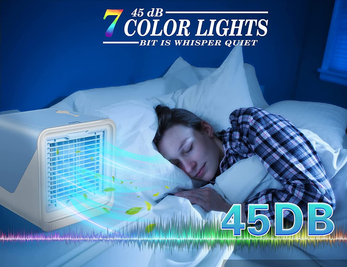 Compact Bladeless Portable Air Conditioner